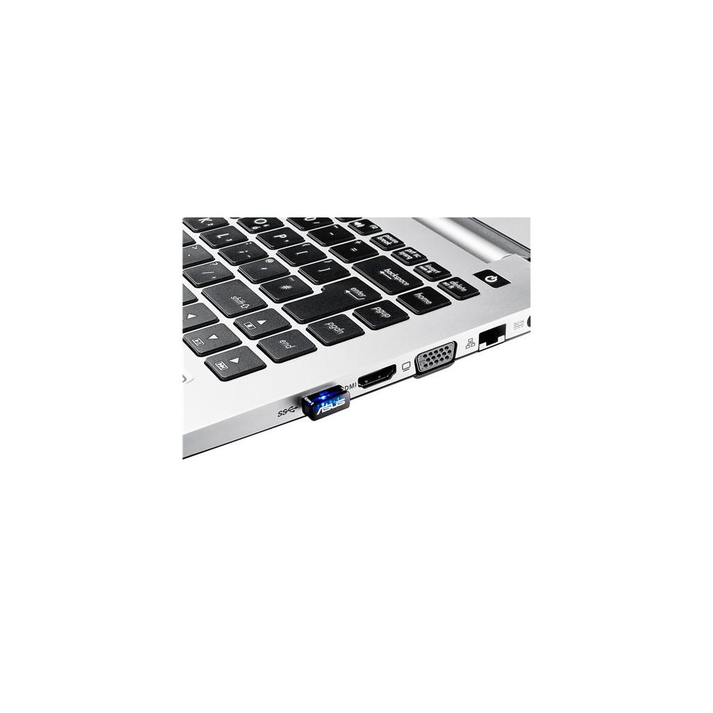 Мережева карта Wi-Fi ASUS USB-N10 Nano