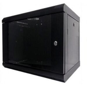 Шафа настінна Hypernet 9U 19″ 600×450 (WMNC-9U-FLAT-BLACK)