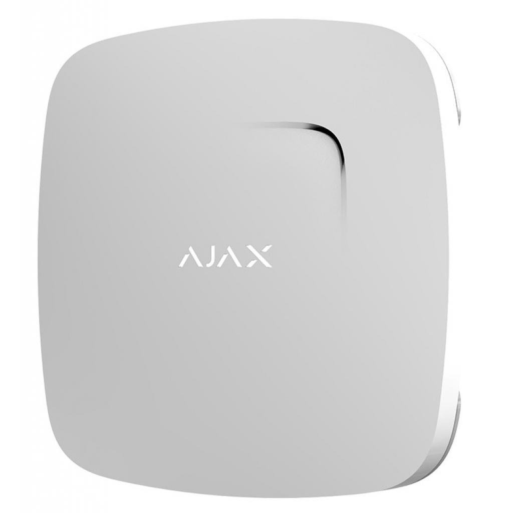 Датчик диму Ajax FireProtect біла
