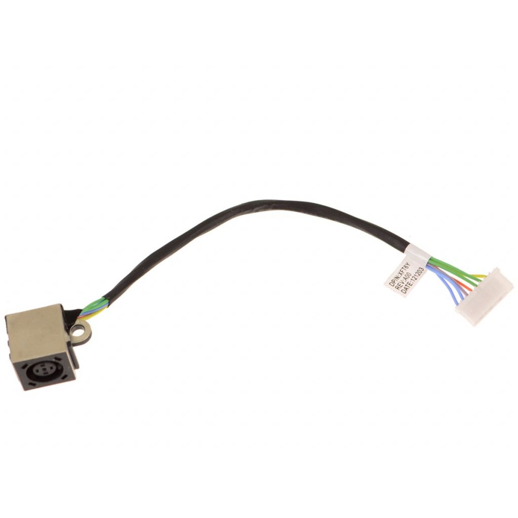 Роз’єм живлення ноутбука з кабелем для Dell PJ541 (7.4mm x 5.0mm + center pin), 8(7)- Универсальный (A49059)