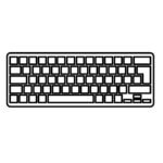 Клавіатура ноутбука Lenovo IdeaPad 310-15 черн.без рамки,с подсв. UA/RU/US (A43390)