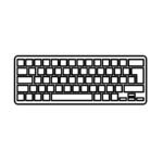 Клавіатура ноутбука Toshiba Satellite A500/P500/L350/L500/P300 черная RU New design (A43044)