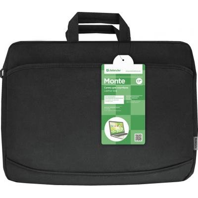 Сумка для ноутбука Defender 17″ Monte black (26065)