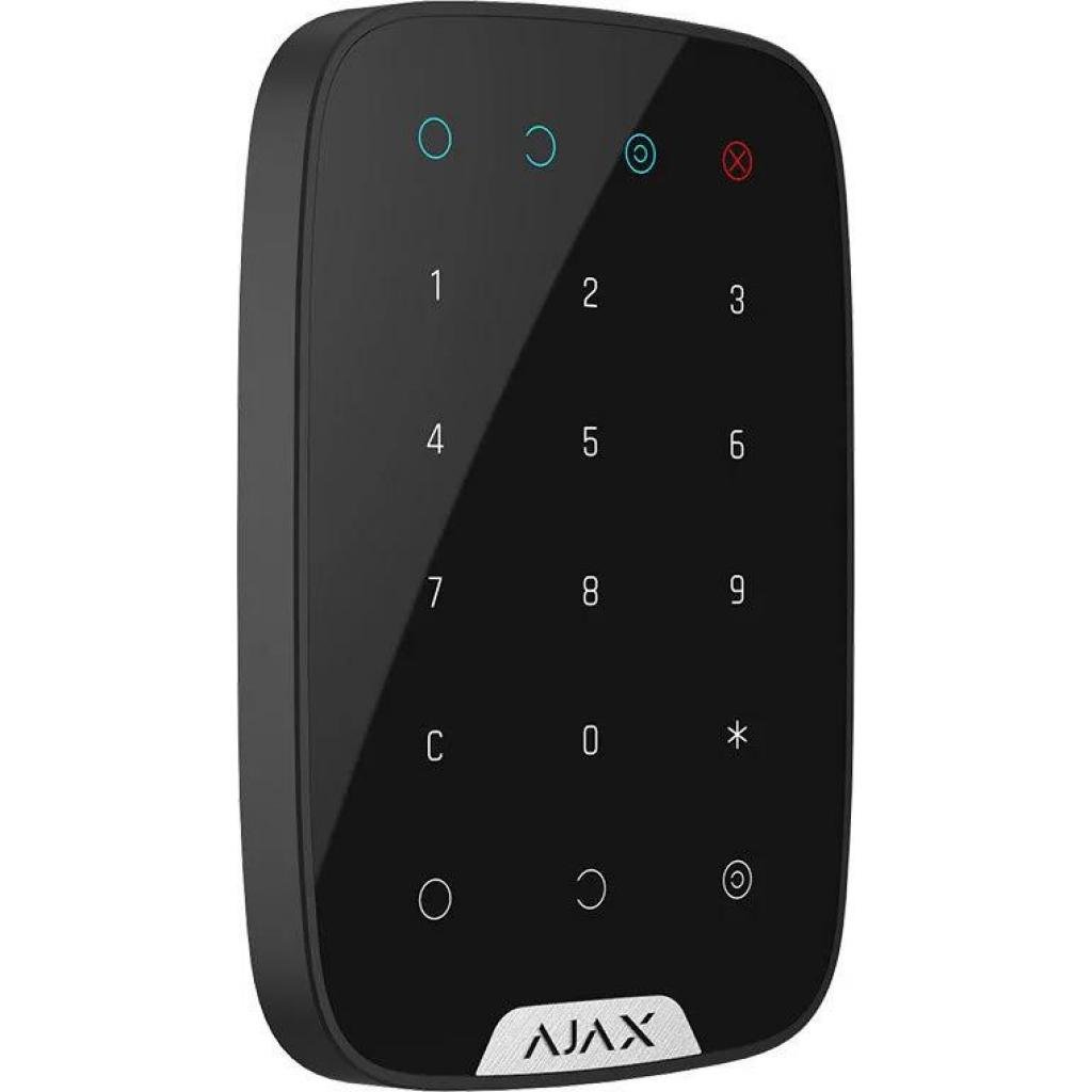 Клавіатура до охоронної системи Ajax KeyPad чорна