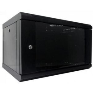 Шафа настінна Hypernet 4U 19″ 600×300 (WMNC-30-4U-FLAT-BLACK)