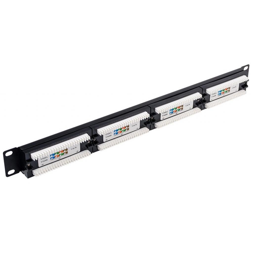 Патч-панель Atcom 19″ 24 порта UTP (P5124)