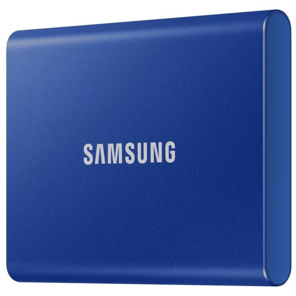 SSD накопичувач Samsung T7 1TB USB 3.2 GEN.2 Blue (MU-PC1T0H/WW)