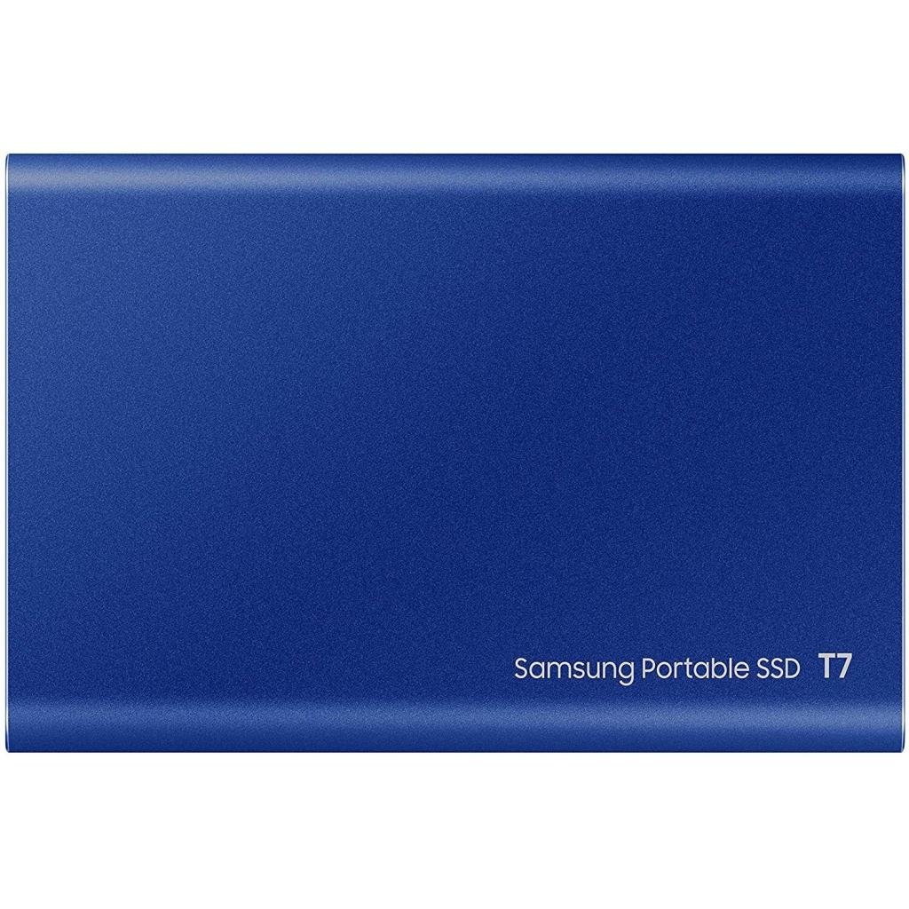 SSD накопичувач Samsung T7 1TB USB 3.2 GEN.2 Blue (MU-PC1T0H/WW)