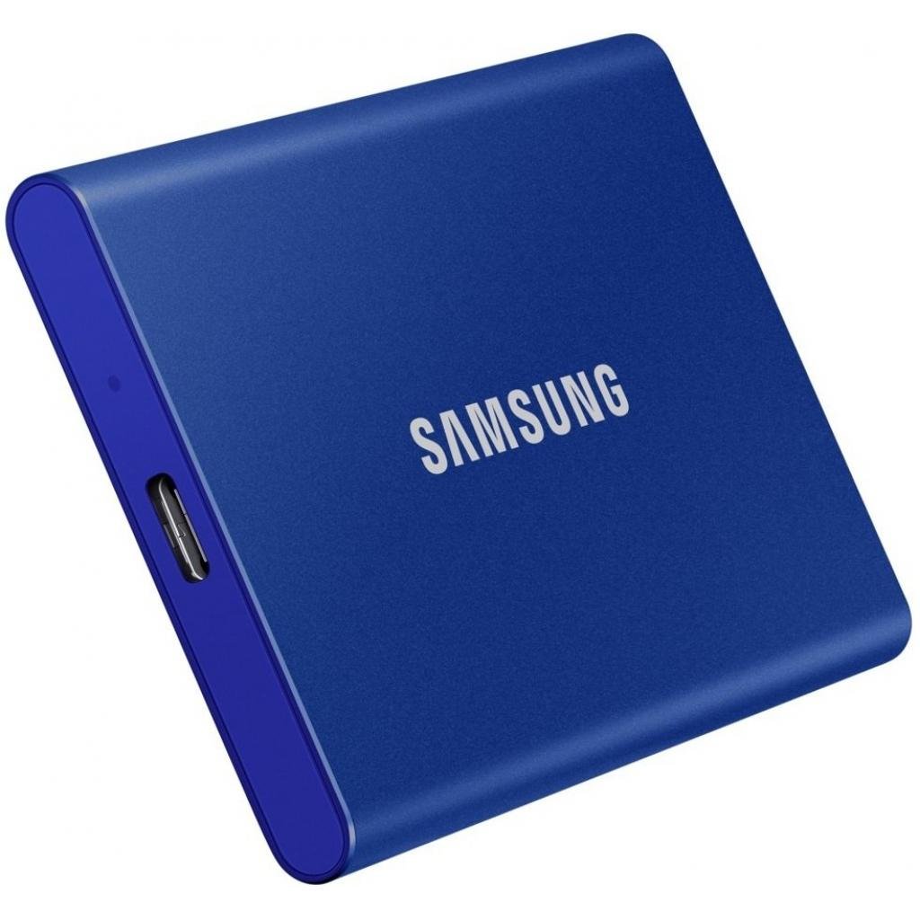 SSD накопичувач Samsung T7 1TB USB 3.2 GEN.2 Blue (MU-PC1T0H/WW)