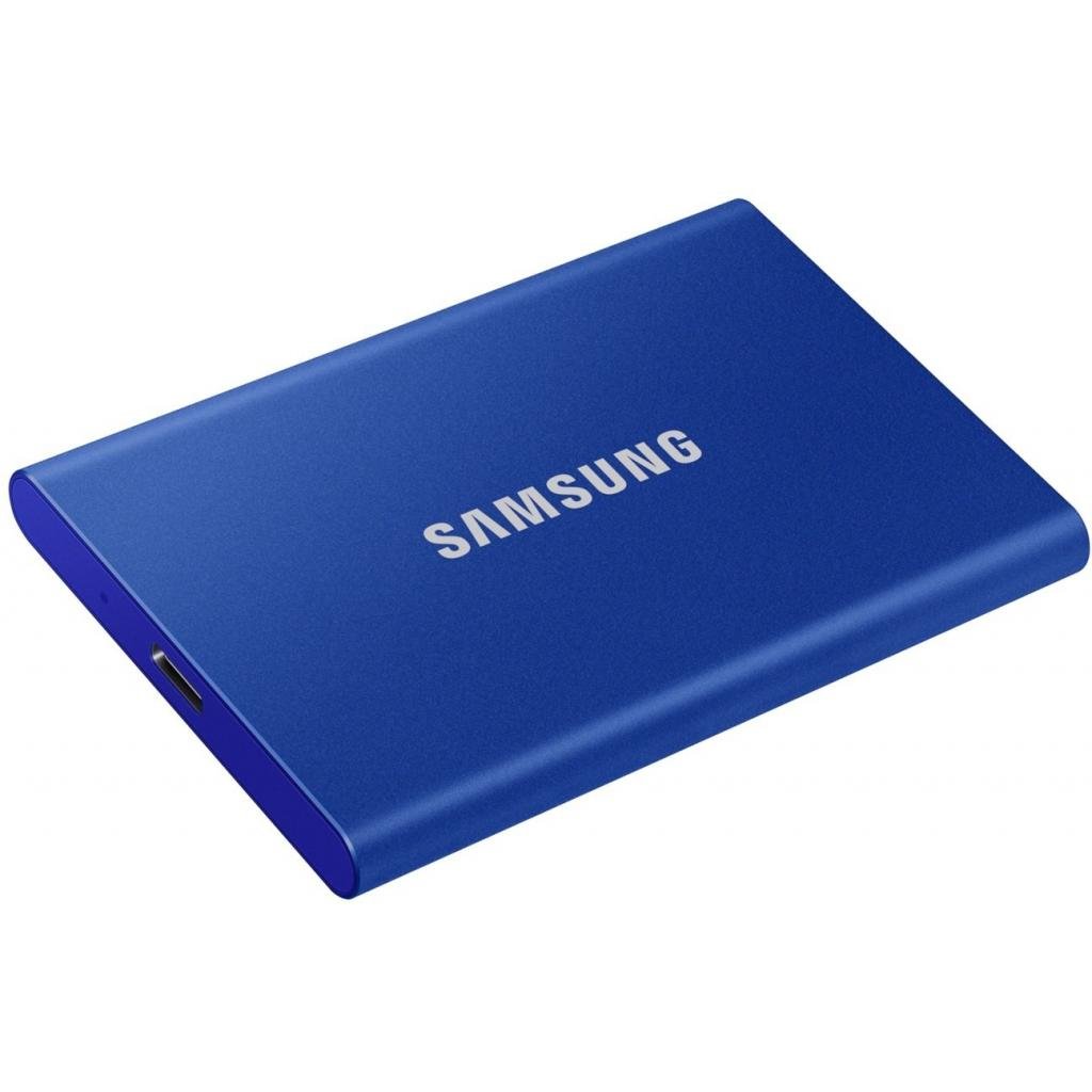 SSD накопичувач Samsung T7 1TB USB 3.2 GEN.2 Blue (MU-PC1T0H/WW)