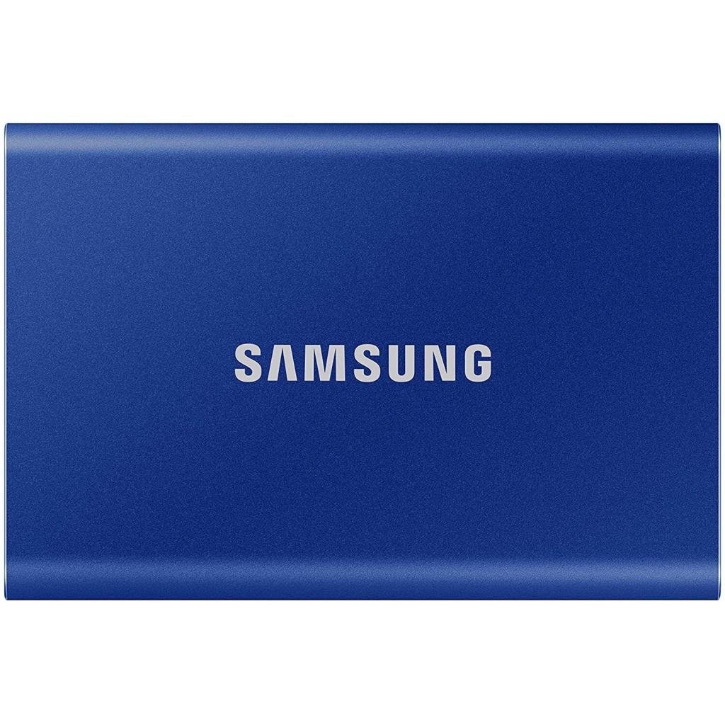 SSD накопичувач Samsung T7 1TB USB 3.2 GEN.2 Blue (MU-PC1T0H/WW)