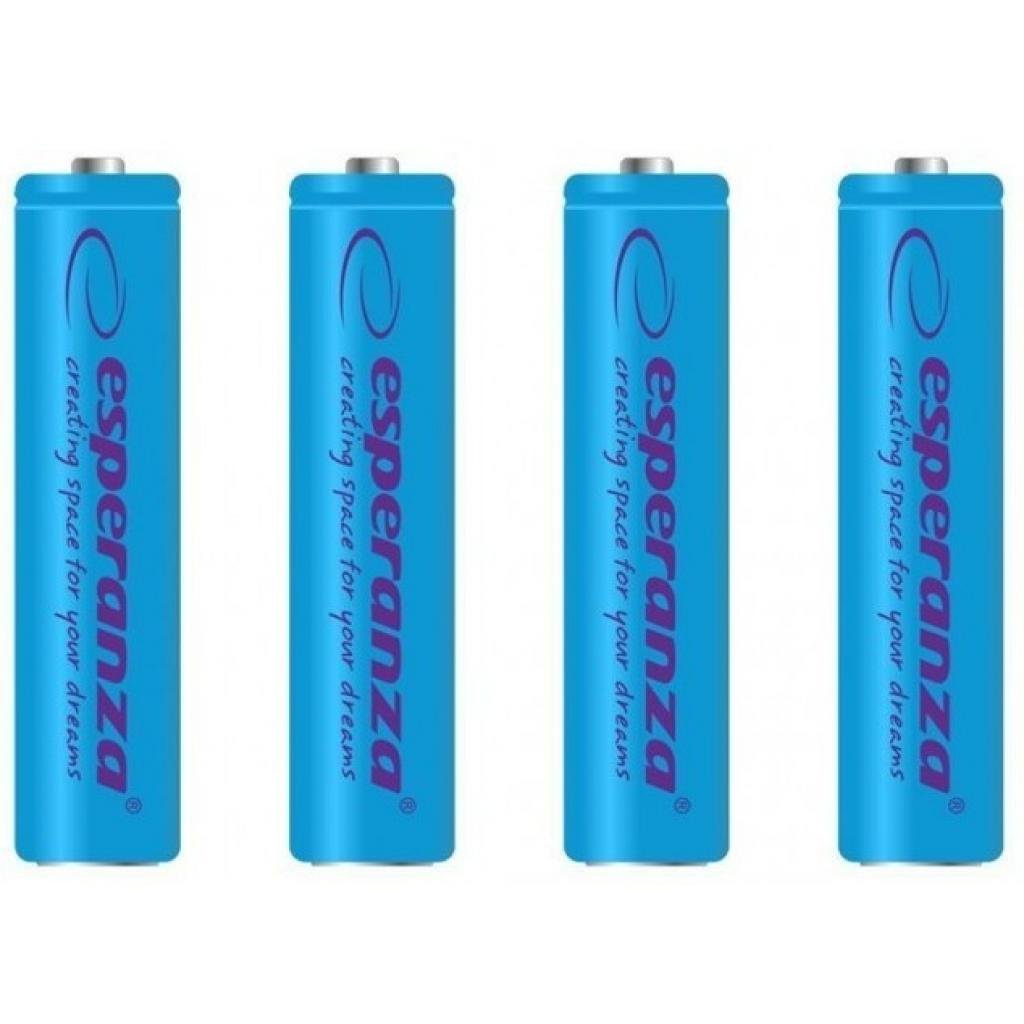 Акумулятор Esperanza AAA 1000mAh Ni-MH * 4 blue (EZA102B)