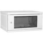 Шафа настінна Ipcom 6U, 600*600, RAL7035 (СН-6U-060х060-ДС-7035)