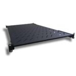 Полка 19″ Hypernet 1U глиб. 400мм, в шкафи глибиною 600мм, чорна (U-FS-60-BLACK)