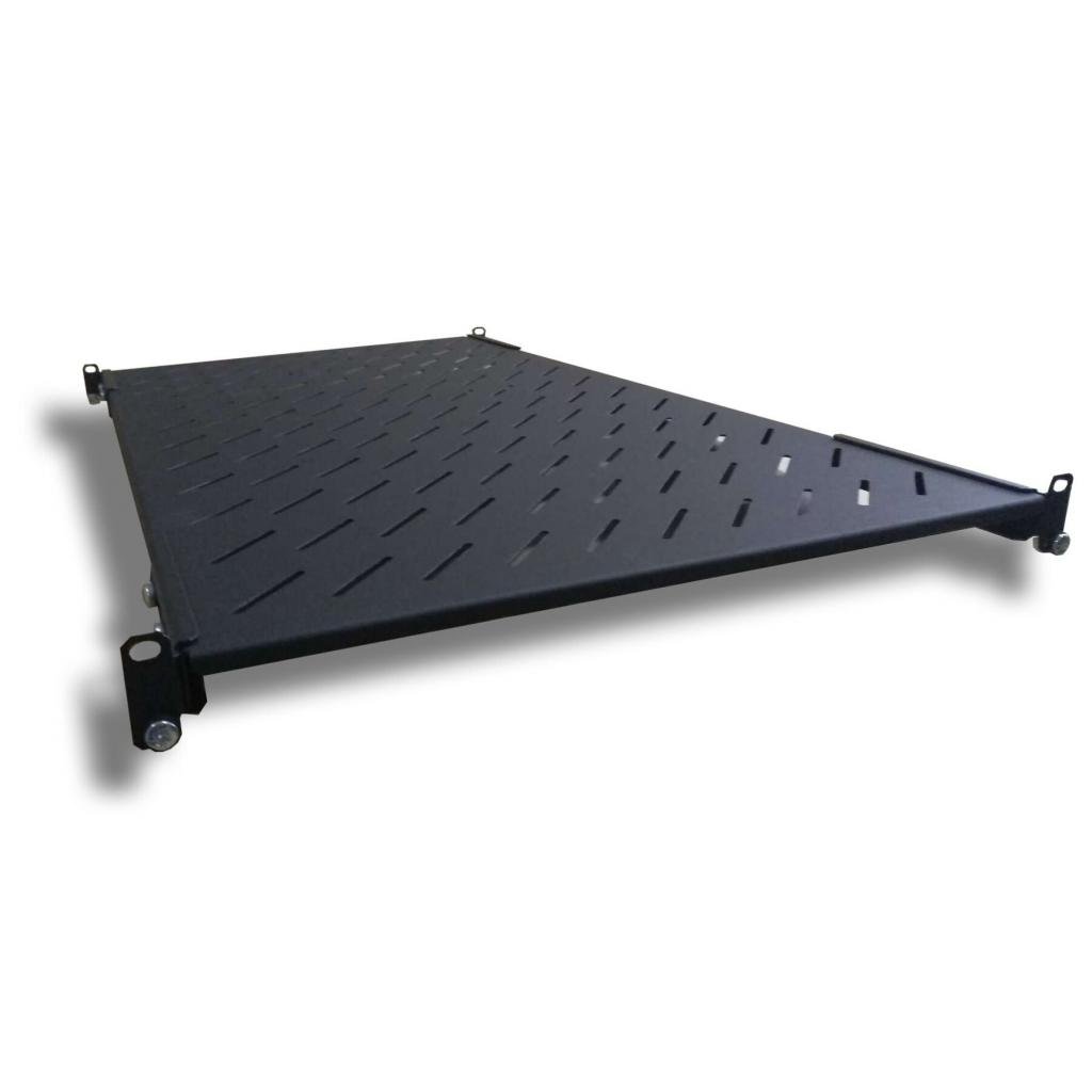 Полка 19″ Hypernet 1U глиб. 400мм, в шкафи глибиною 600мм, чорна (U-FS-60-BLACK)