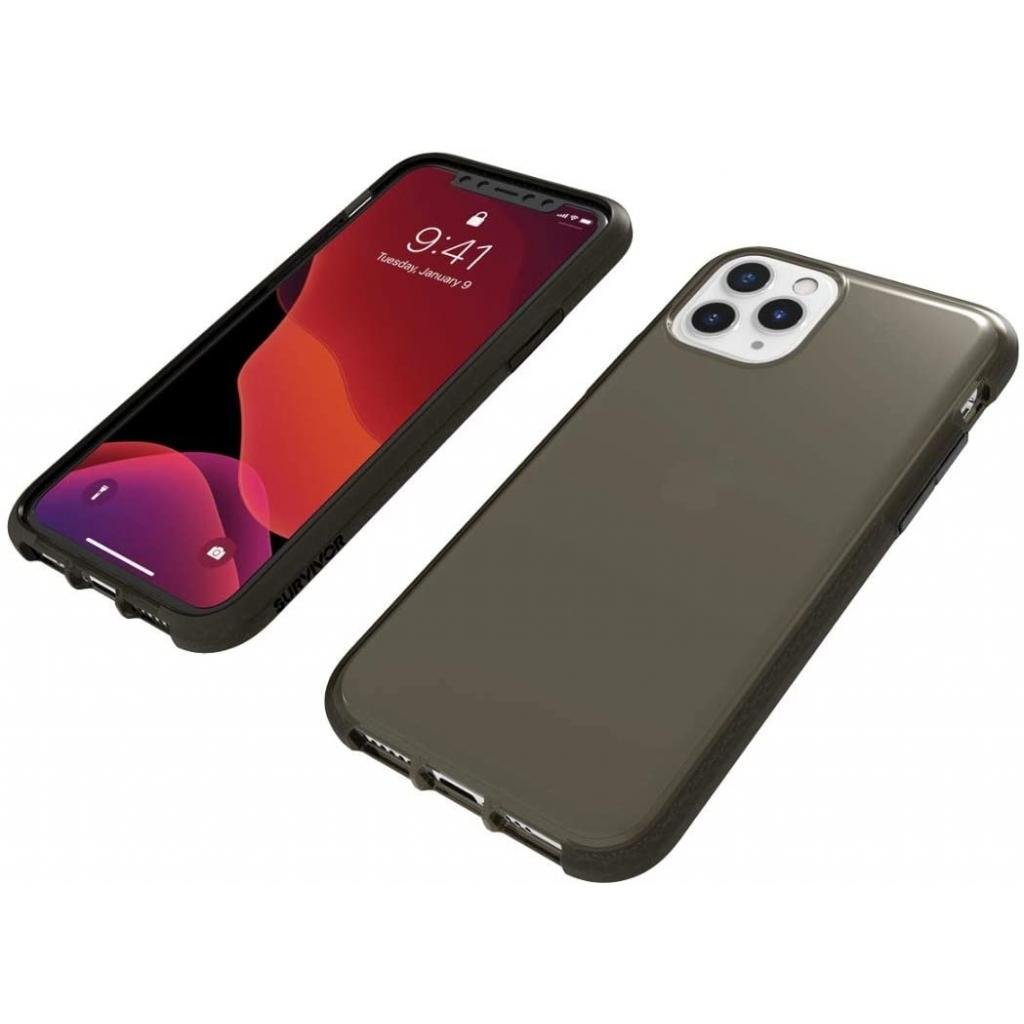 Чохол до мобільного телефона Griffin Survivor Clear for Apple iPhone 11 Pro – Black (GIP-022-BLK)