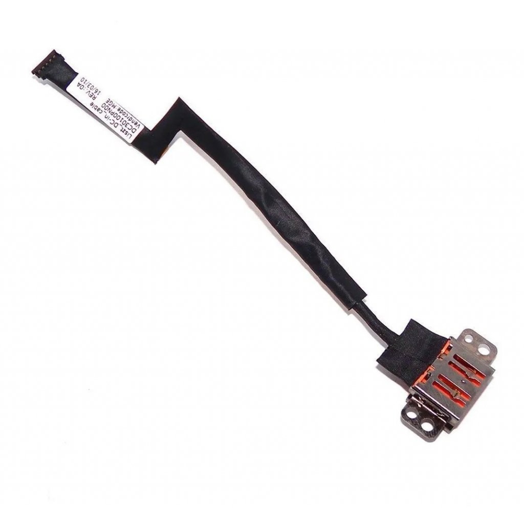 Роз’єм живлення ноутбука з кабелем Lenovo PJ974 (bevel USB), 5-pin, 11 см (A49108)