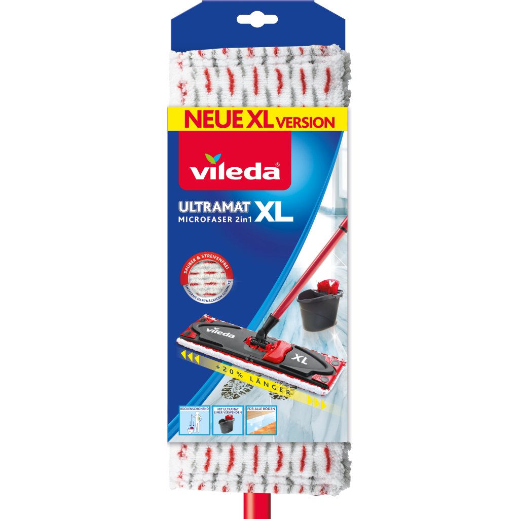Швабра Vileda UltraMat XL з телескопічною ручкою (4023103212220)