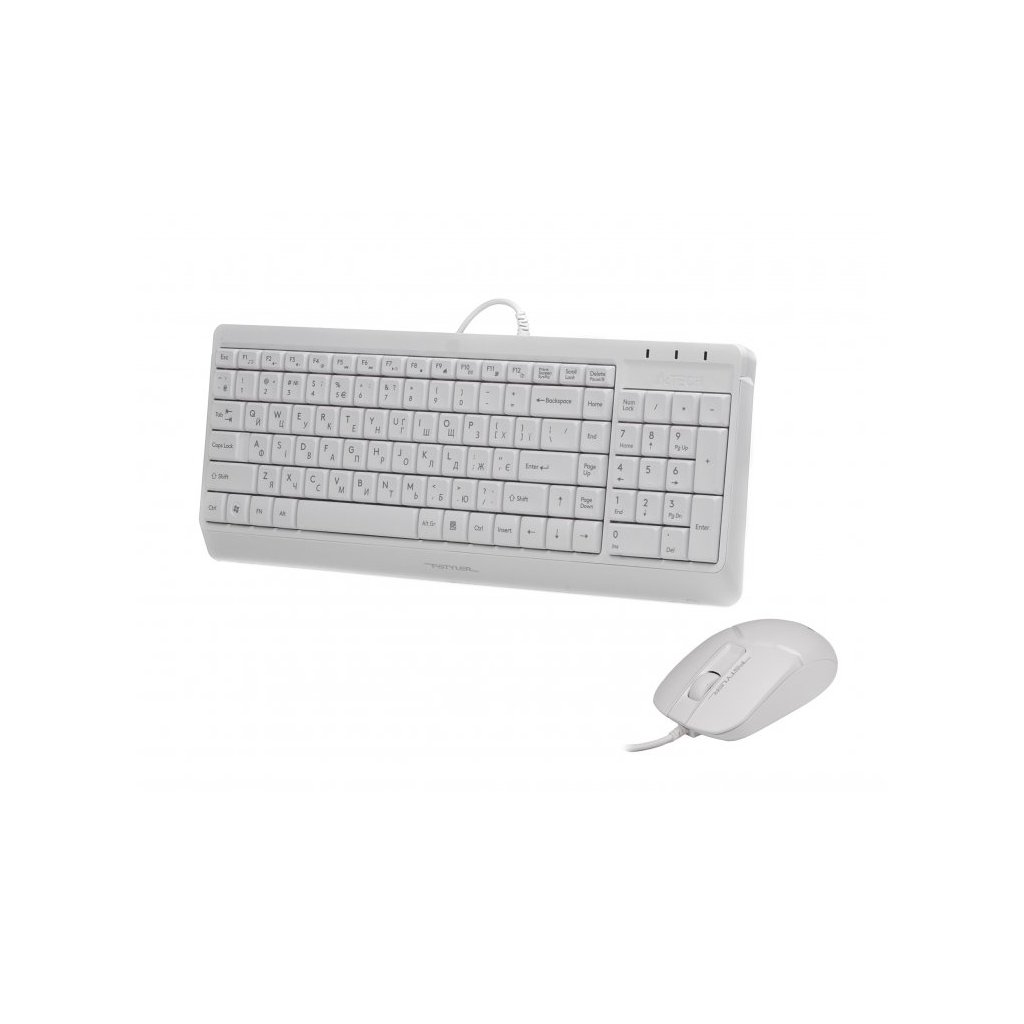 Комплект A4Tech F1512 White