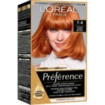 Фарба для волосся L’Oreal Paris Preference 74 – Інтенсивний мідний (3600521410370)
