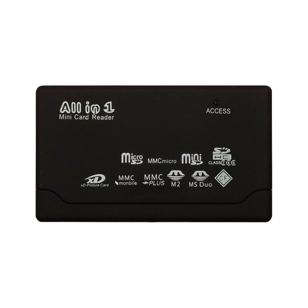 Зчитувач флеш-карт Atcom TD2031 USB 2.0 ALL IN 1 – (Memory Stick (MS) , Secure Digit (10731)