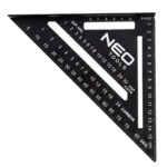 Косинець Neo Tools 15 см, 18.3×18.3×2.2 см, 45 і 90° (72-102)