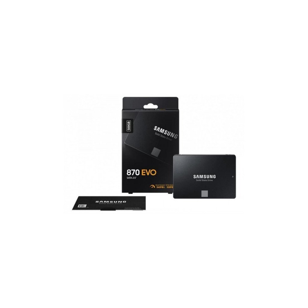 Накопичувач SSD 2.5″ 250GB 870 EVO Samsung (MZ-77E250B/EU)