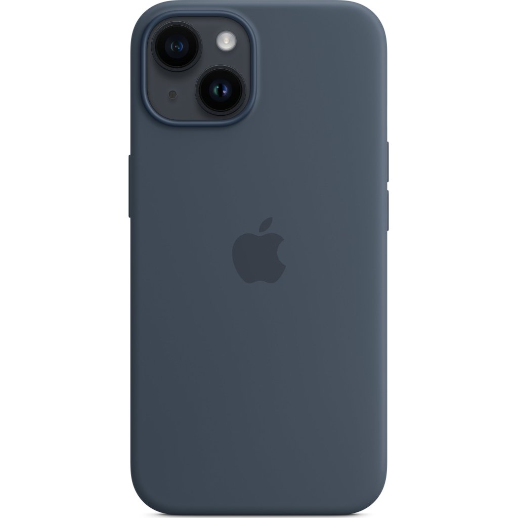 Чохол до мобільного телефона Apple iPhone 14 Plus Silicone Case with MagSafe – Storm Blue,Model A2911 (MPT53ZE/A)