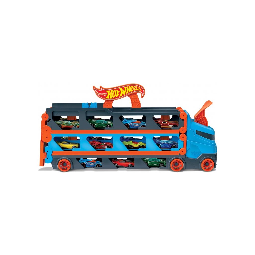 Ігровий набір Hot Wheels Вантажівка-транспортер “Суперперегони” (GVG37)