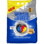 Пральний порошок Wash&Free Universal зі стружкою господарського мила 2.6 кг (4260637723680)