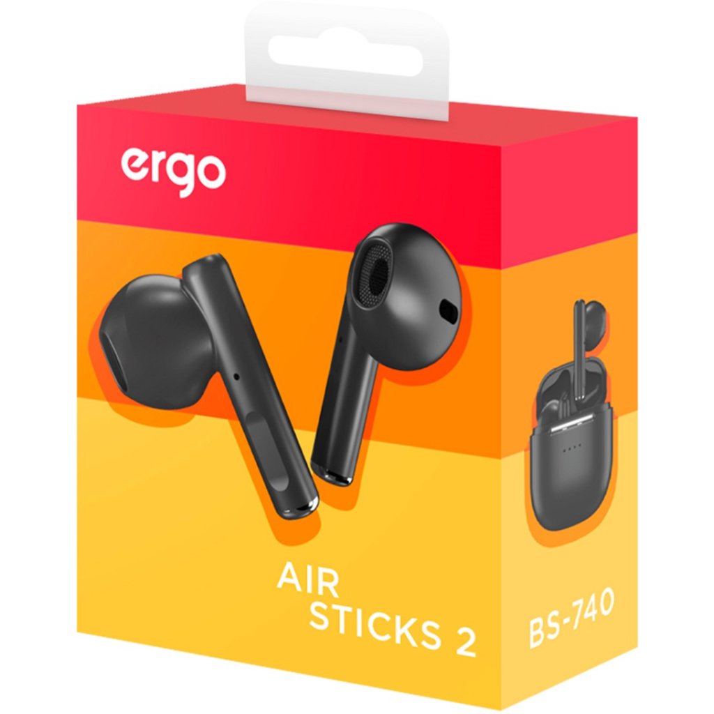 Гарнітура ERGO BS-740 Air Sticks 2 Black