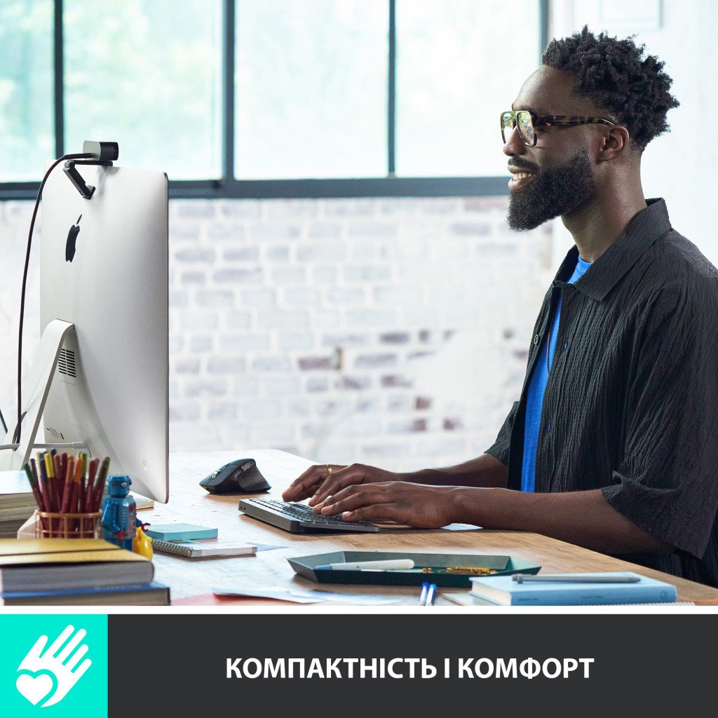 Клавіатура Logitech MX Keys Mini Minimalist Wireless US Pale Grey (920-010499)