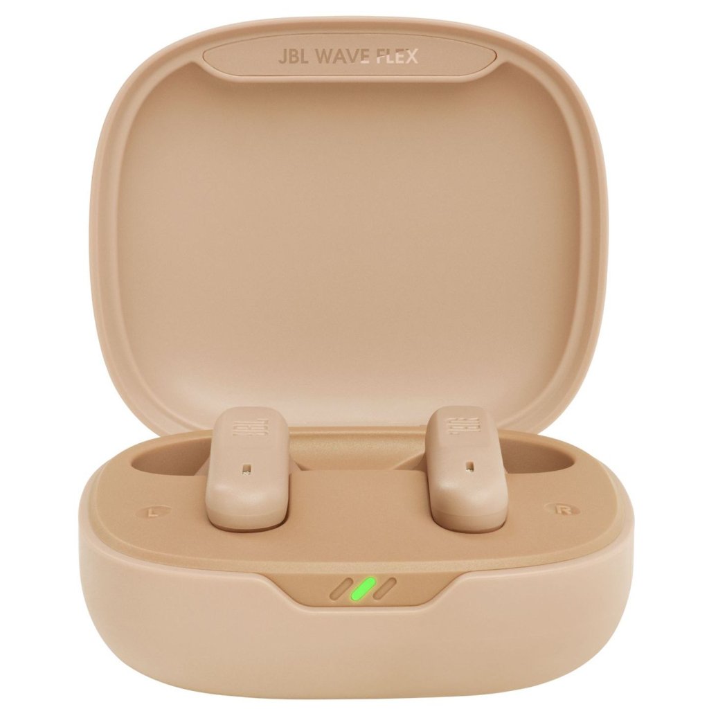 Гарнітура JBL WAVE FLEX Beige (JBLWFLEXBEG)