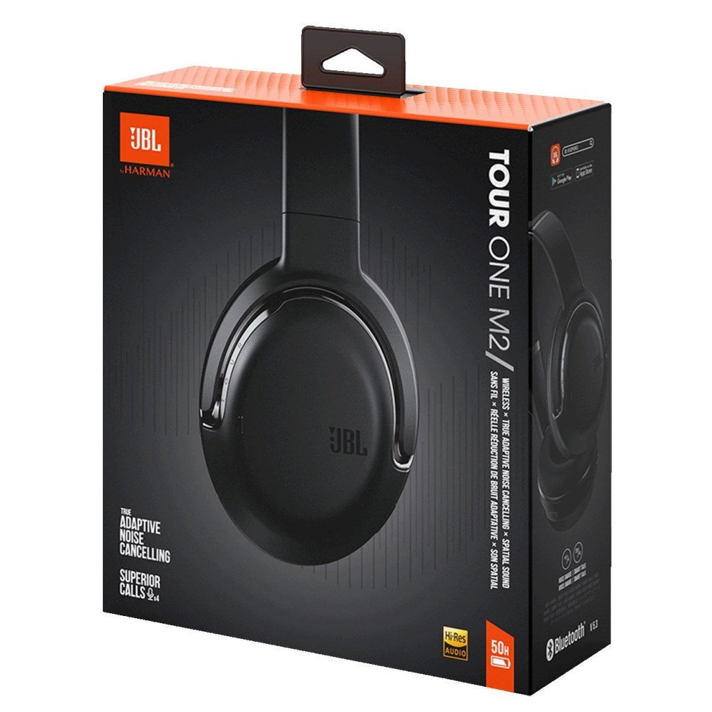 Гарнітура JBL TOUR ONE M2 Black (JBLTOURONEM2BLK)