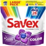 Капсули для прання Savex Super Caps Color 28 шт. (3800024046889)