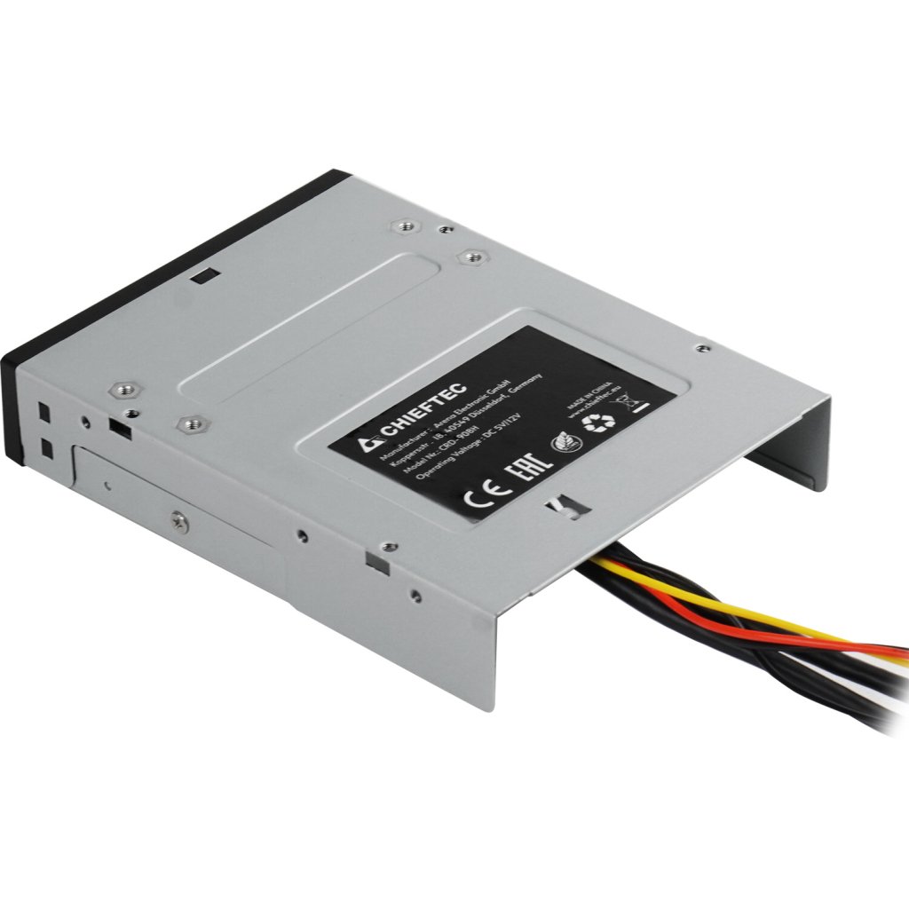 Зчитувач флеш-карт Chieftec 3.5″ 2xUSB3.2/2xType-C/1xPD3.0/1xQC3.0 USB (CRD-908H)