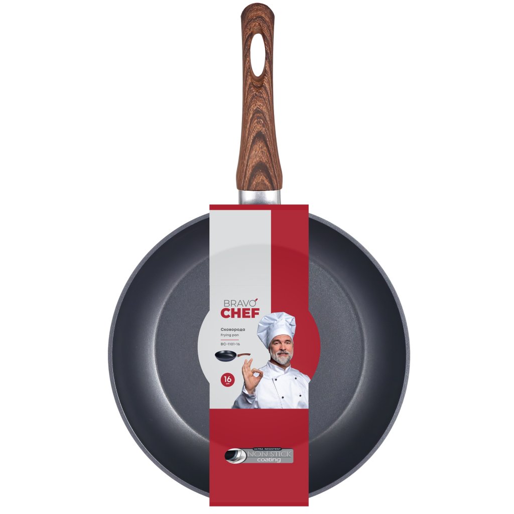Сковорідка Bravo Chef класична 16 см