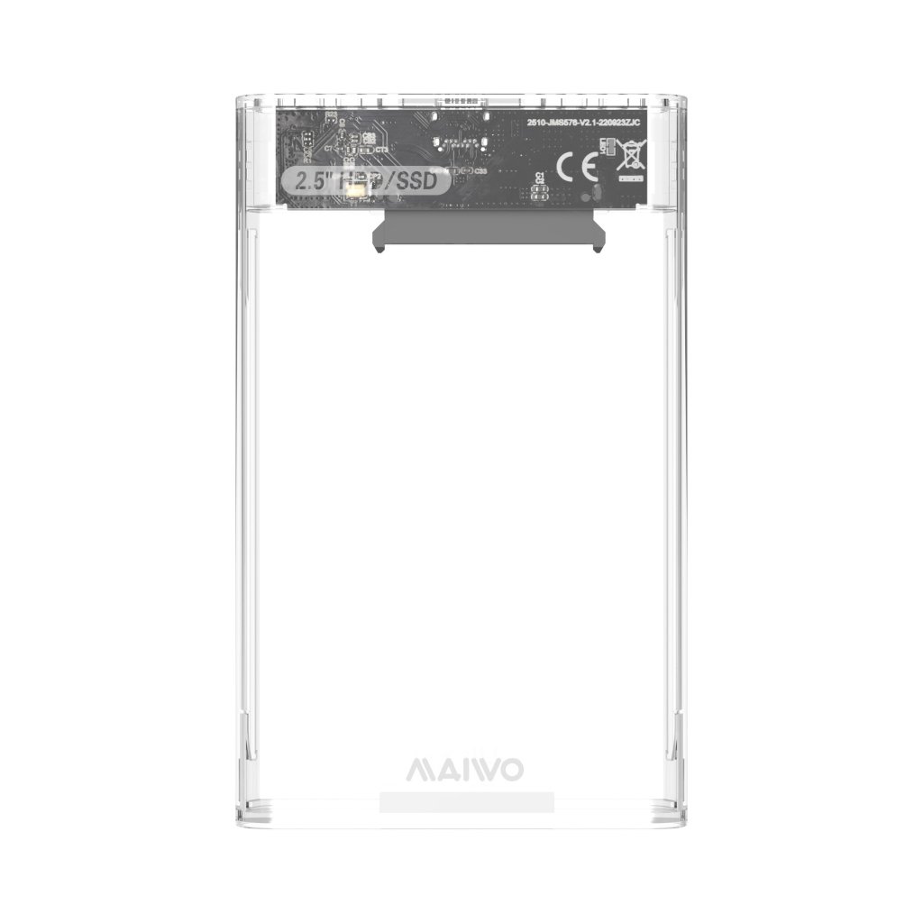 Кишеня зовнішня Maiwo 2.5″ SATA/SSD HDD – USB3.1 Gen1 Type-C (K2510)