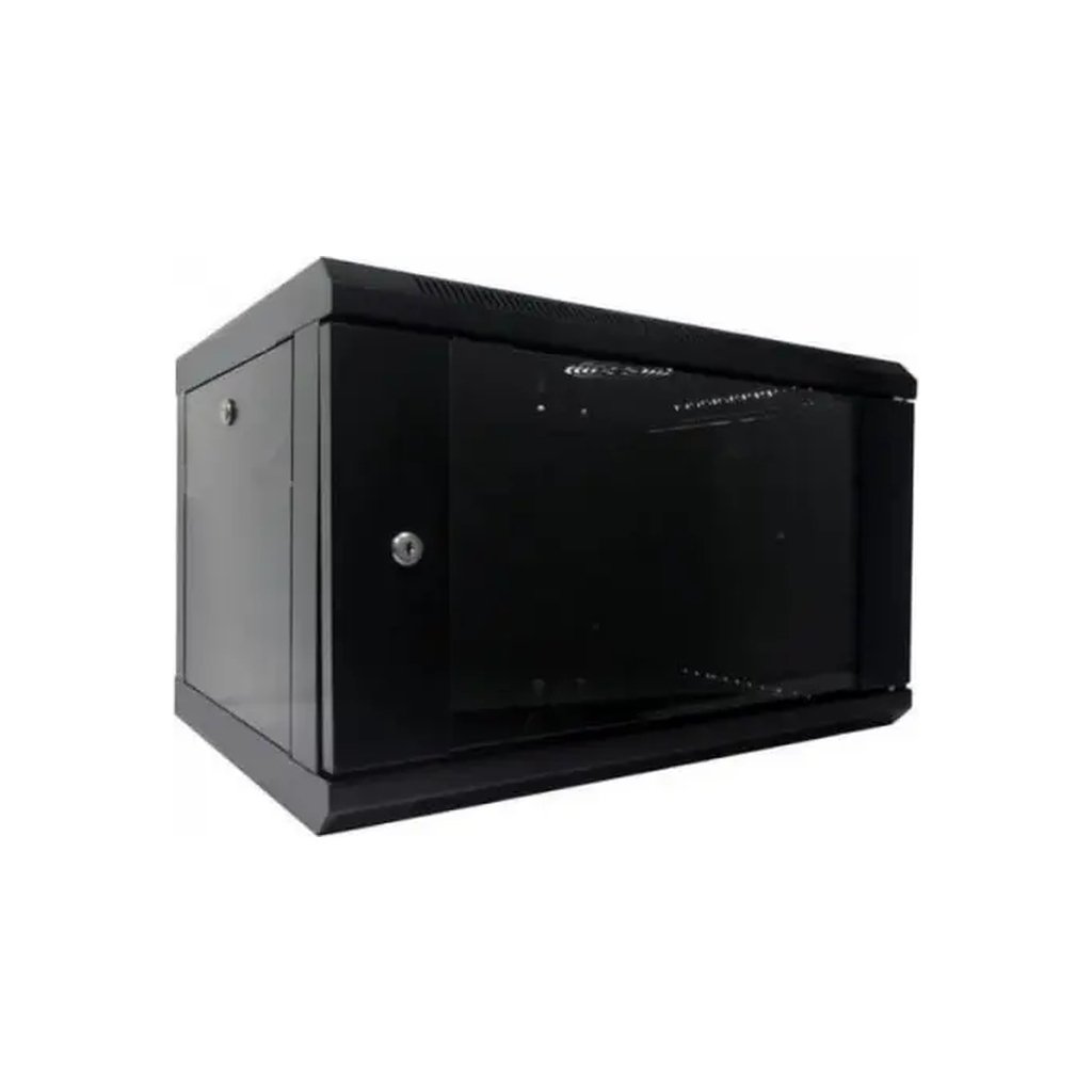 Шафа настінна Hypernet 4U 19″ 600×600 (WMNC66-4U-FLAT-BLACK)