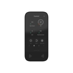 Клавіатура до охоронної системи Ajax KeyPad TouchScreen чорна