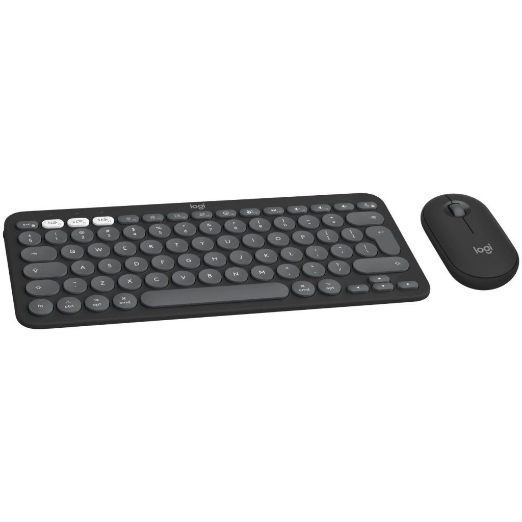 Комплект Logitech Pebble 2 for Mac Wireless UA Graphite (920-012244)