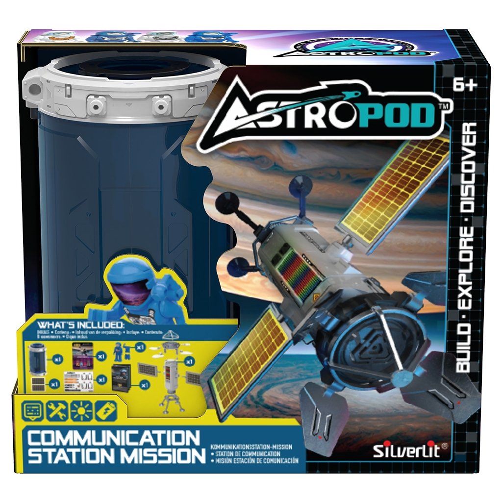 Ігровий набір Astropod з фігуркою – Місія Побудуй станцію зв’язку (80333)