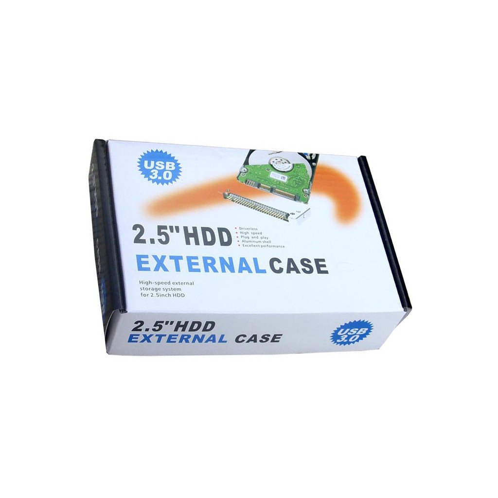 Кишеня зовнішня Dynamode 2.5″ SATA HDD/SSD USB 3.0 Transparent (DM-CAD-25316)