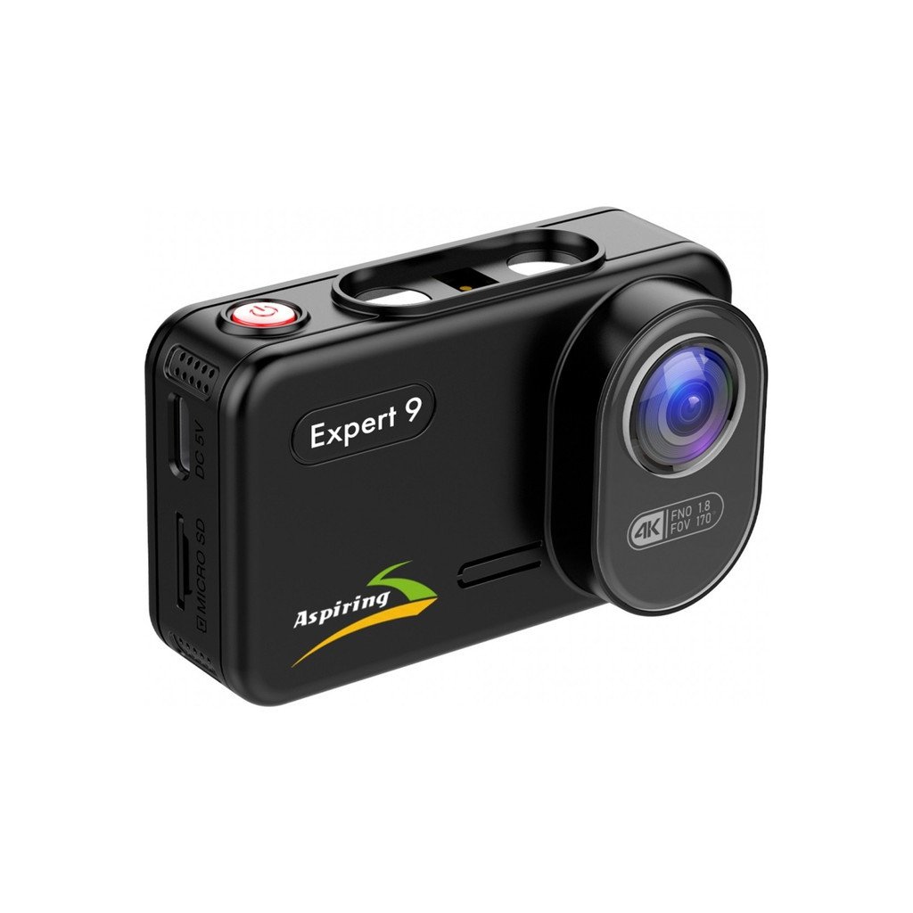 Відеореєстратор Aspiring Expert 9 Speedcam, WI-FI, GPS, 2K, 2 cameras (Aspiring Expert 9 Speedcam, WI-FI, GPS, 2K, 2 cameras)