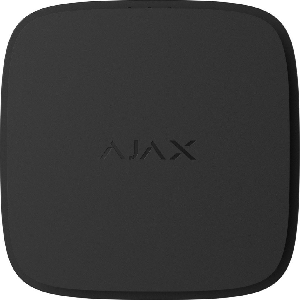 Датчик диму Ajax FireProtect 2 SB Heat/CO black (FireProtect 2 SB Heat/Smoke /чорний)
