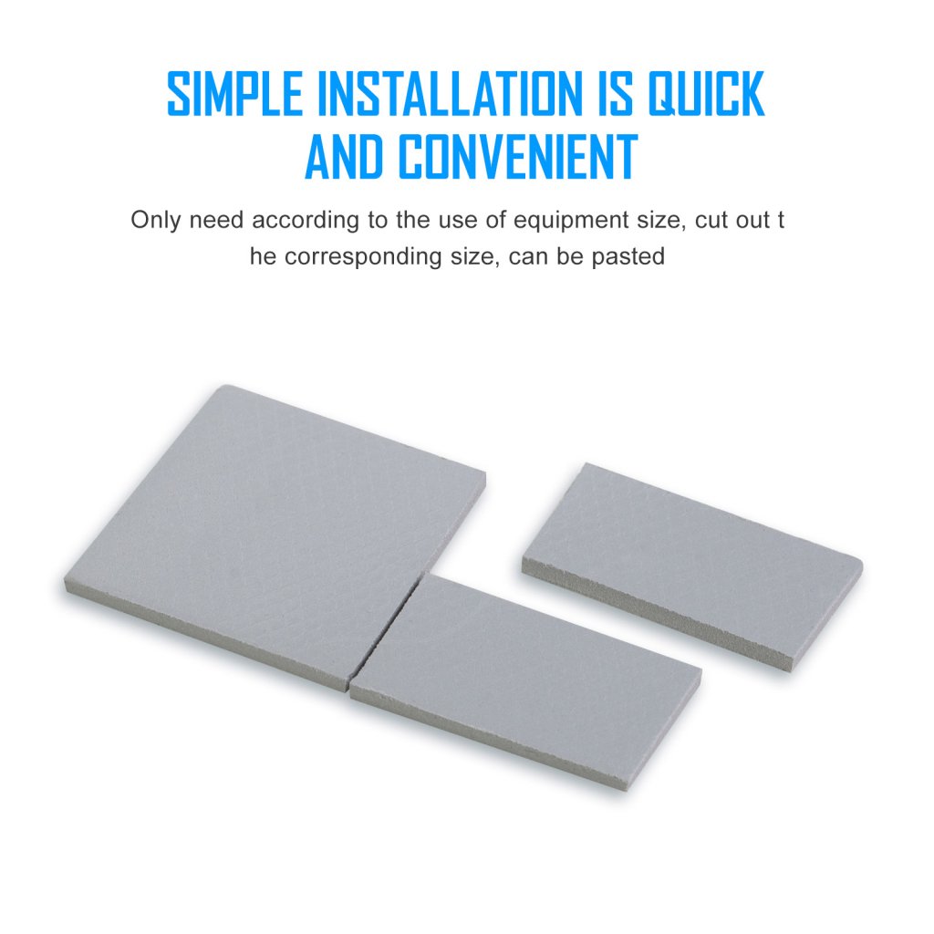 Термопрокладка Zezzio Thermal Pad 12.8 W/mK 85х45×1 мм