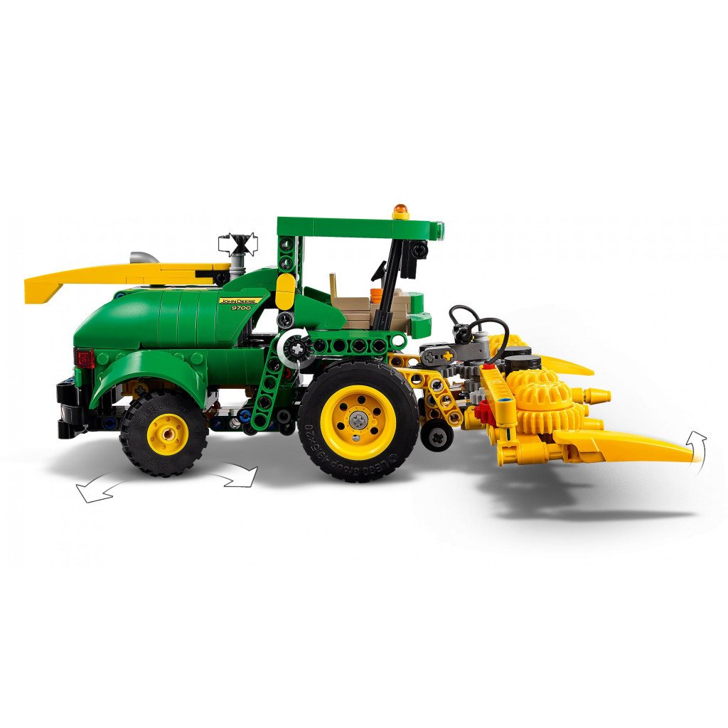 Конструктор LEGO Technic Кормозбиральний комбайн John Deere 9700 559 деталей (42168)
