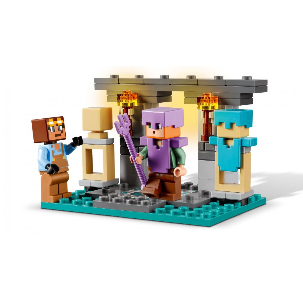 Конструктор LEGO Minecraft Зброярня 203 деталей (21252)