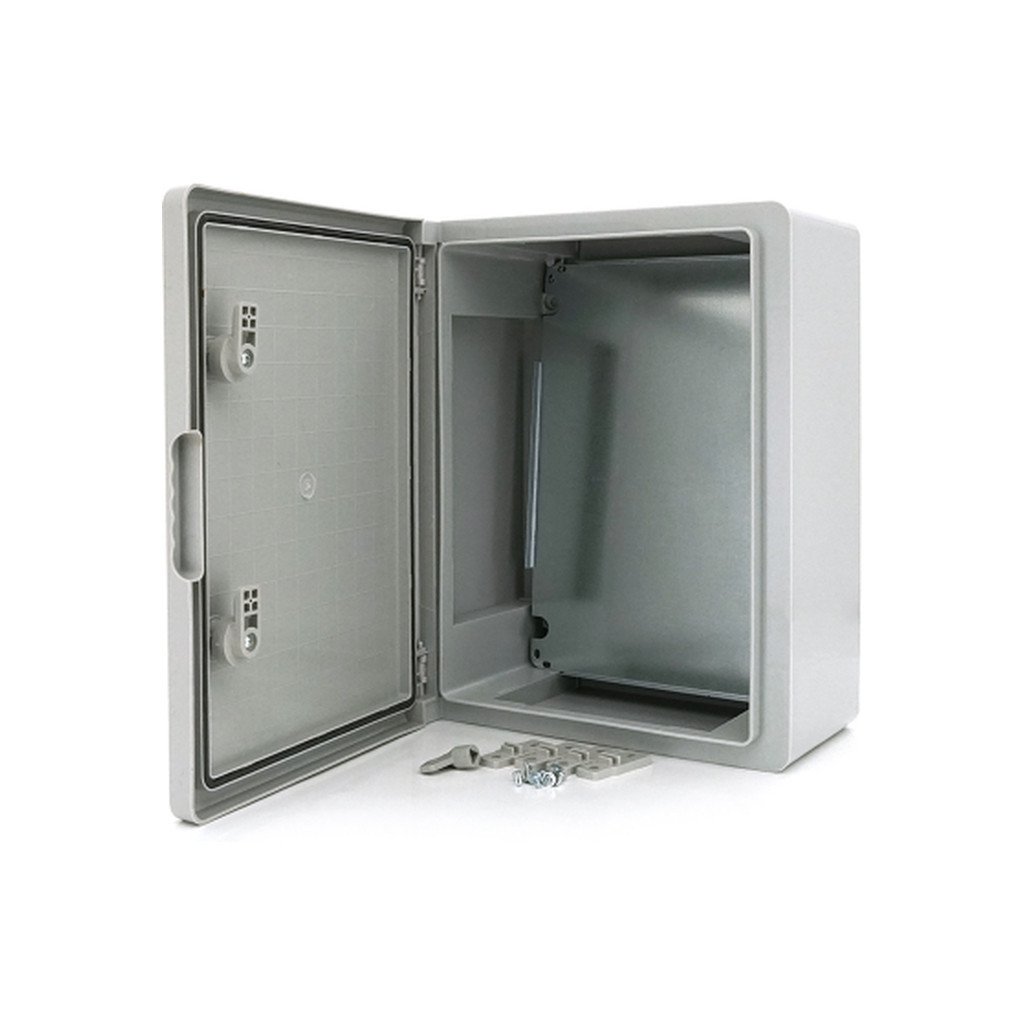 Шафа настінна ADAL PANO 400х300х170, IP65, Бокс ударостійкий, ABS пластик (108878)
