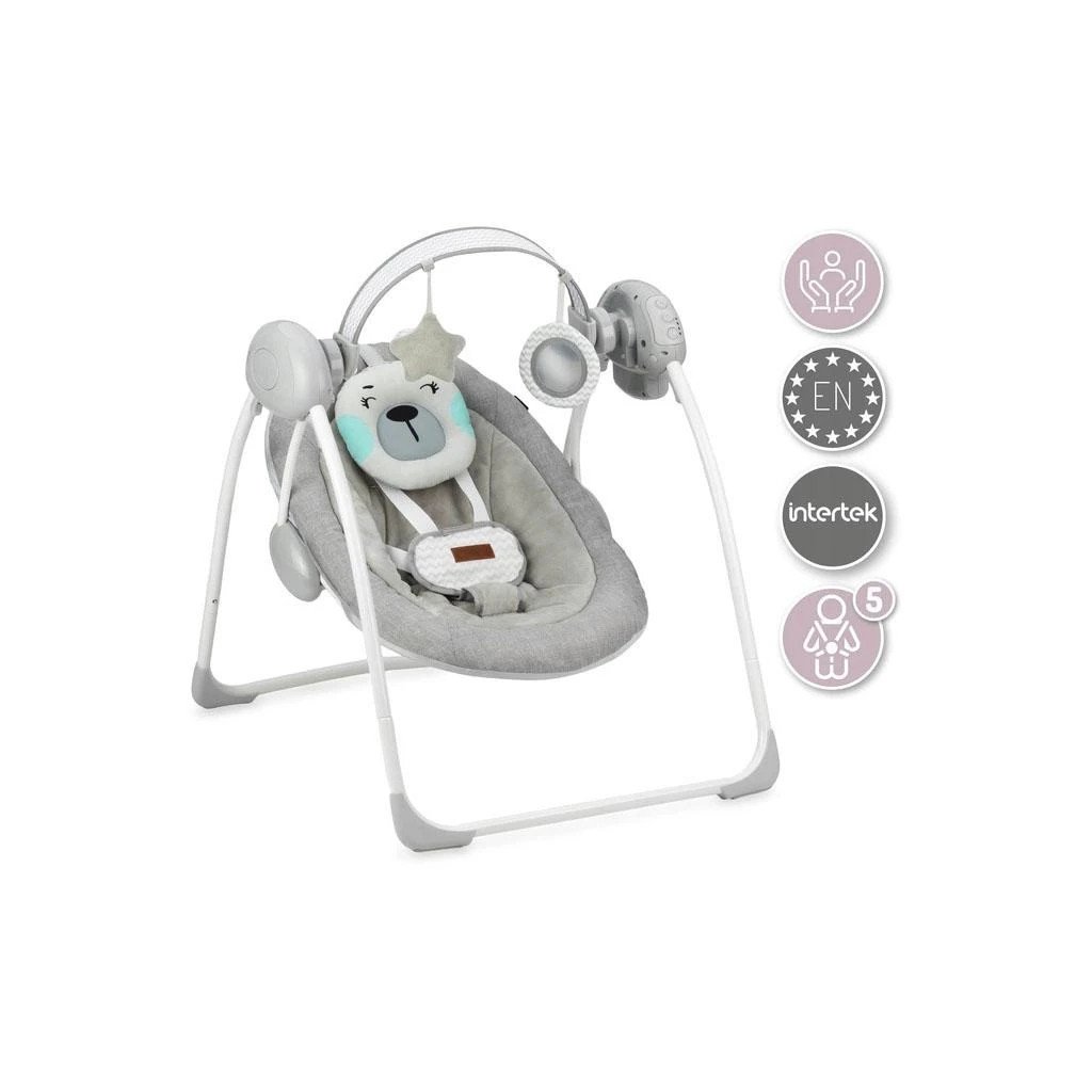 Крісло-гойдалка MoMi Liss (колір – turquoise) (BULE00015)